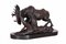 Vintage Bronze Moose Statue 5