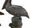 Large Bronze Pelicans Statues, Set of 2, Image 5