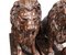 Large Bronze Lion Statues Medici Gatekeeper Lions, Set of 2 4