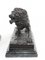 Bronze Lion Statues, Set of 2 6