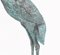 Cicogna e fenicottero da giardino in bronzo, Giappone, set di 2, Immagine 8