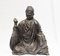 Estatua del hombre sabio de Buda de bronce chino, Imagen 1