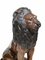 Large Cat Castings Bronze Lion Gatekeeper Statues, Set of 2, Image 5