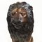 Large Cat Castings Bronze Lion Gatekeeper Statues, Set of 2, Image 9