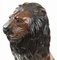 Estatuas de portero de león grandes de fundición de gato. Juego de 2, Imagen 10