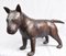Fundición de la estatua del perro Bull Terrier de bronce inglés, Imagen 8
