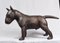 Englischer Bronze Bull Terrier Hund Statue Casting 1