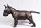 Fundición de la estatua del perro Bull Terrier de bronce inglés, Imagen 2