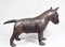 Fundición de la estatua del perro Bull Terrier de bronce inglés, Imagen 6