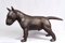 Englischer Bronze Bull Terrier Hund Statue Casting 3