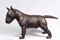 Fundición de la estatua del perro Bull Terrier de bronce inglés, Imagen 3