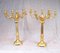 Gilt Classic Candleholders from Paul Storr, Set of 2 1