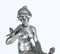 Art Nouveau French Pewter Maiden and Birds Epergne, 1920s, Image 2