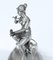 Art Nouveau French Pewter Maiden and Birds Epergne, 1920s 8