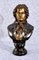Bronze Beethoven Bust Statue Romanic German Music Composer Statue, Image 1
