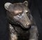 Amerikanischer Grizzlybär Bronze Statuen Lachs, 2 . Set 4