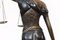 Statue der Gerechtigkeitsstatue aus Bronze mit der Waage Legal Justitia Themis 13