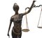 Statue der Gerechtigkeitsstatue aus Bronze mit der Waage Legal Justitia Themis 7