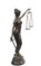 Estatua de bronce de la dama de la justicia escala Justitia Themis, Imagen 6