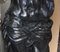 Large Bronze Atlas Male Figurines, Set of 2 9