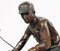 Big French Bronze Horse and Jockey Sculpture by Mene, Image 5
