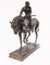 Grande Sculpture Cheval et Jockey en Bronze par Mene, France 6