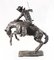 Bronze Remington Horse and Cowboy Bronco Buster Statue 10