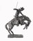 Statua in bronzo di Bronco Buster, cavallo Remington e cowboy, Immagine 1