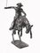 Statua in bronzo di Bronco Buster, cavallo Remington e cowboy, Immagine 6