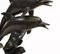 Bronze Dolphins Leaping Through Water Figurine 9