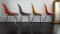 DSX Fiberglass Chairs by Charles & Ray Eames for Herman Miller/Vitra, Set of 4, Image 5