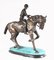 French Bronze Horse Jockey Statue from Pj Mene, Image 4