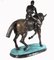 Französische Bronze Jockey Statue von Pj Mene 5