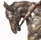 French Bronze Horse Jockey Statue from Pj Mene 9