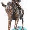 Französische Bronze Jockey Statue von Pj Mene 14