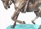 French Bronze Horse Jockey Statue from Pj Mene 12