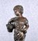Bronze Victorian Girl Fruit Seller Figurine 9