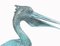 Statues de Jardin Pelican Birds en Bronze, Set de 2 6