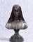 Französische Bronze Jungfrau Maria Büste 2
