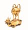 Quemador de incienso Chinese Dragon Crane de bronce, Imagen 2