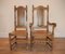 Vintage Farmhouse Chairs in Oak, Set of 4 1