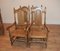 Vintage Farmhouse Chairs in Oak, Set of 4 5