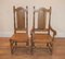 Vintage Farmhouse Chairs in Oak, Set of 4, Image 3