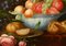 Artista inglés, Bodegón con frutas, años 80, óleo sobre lienzo, enmarcado, Imagen 4