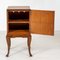 Queen Anne Walnut Nightstands, 1920s 8