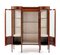 Antique Sheraton Display Cabinet in Mahogany, 1890s 6