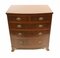 Regency Bow Front Chest of Drawers in Mahogany, 1810 1