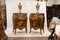 Armadietti dipinti in stile Vernis Martin, Francia, set di 2, Immagine 4