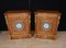 Empire Satinwood Cabinets with Sevres Plaques, Set of 2 1