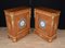 Empire Satinwood Cabinets with Sevres Plaques, Set of 2 4